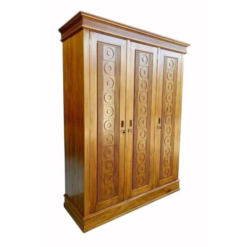 Lemari Jati 3 Pintu