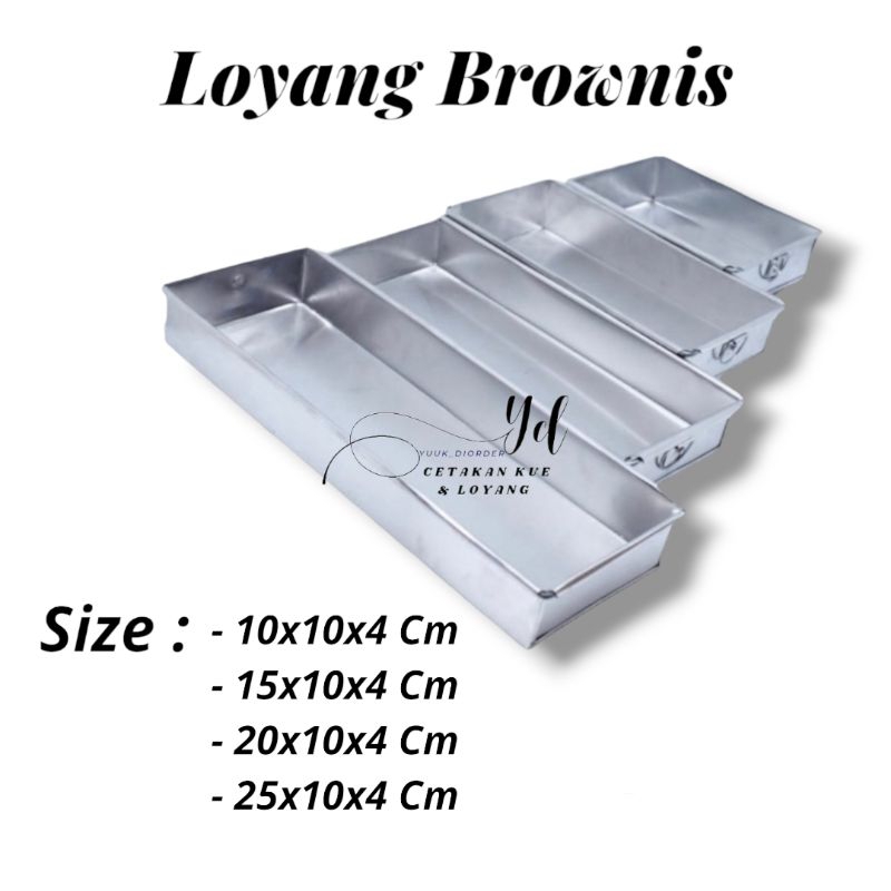 Loyang Brownies Loyang Bolu Lapis Loyang Lapis Surabaya Brownies Manda Kukus Ukuran 15 20 25 30