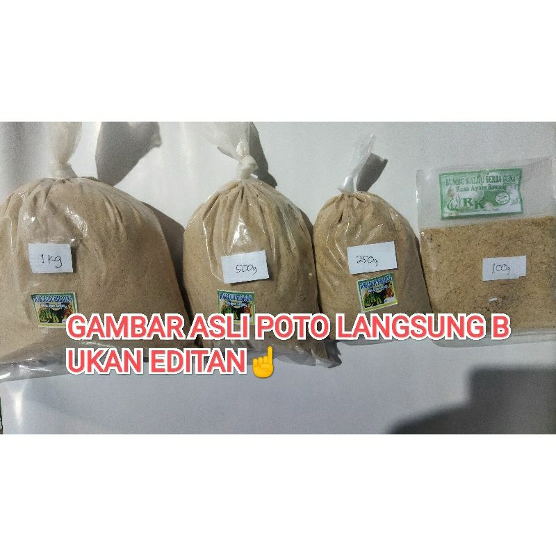 

paket 500g bumbu kuah gurih,bumbu kiloan,bumbu seblak rasa ayam bawang bumbu kuah seblak bakso boci cuangki mbu serbaguna