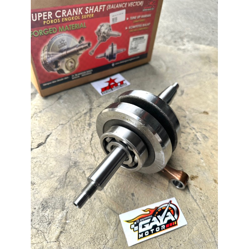 KRUK AS CRANKSHAFT BRT GEN 2 WR 155 MX KING MX NEW MX 5 Speed NVL NVA VIXION R15  XABRE