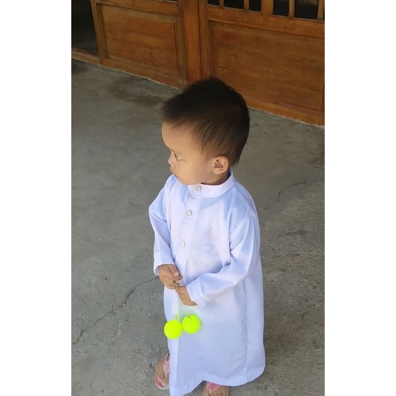 baju gamis anak laki laki umur 2 sampe 3 tahun