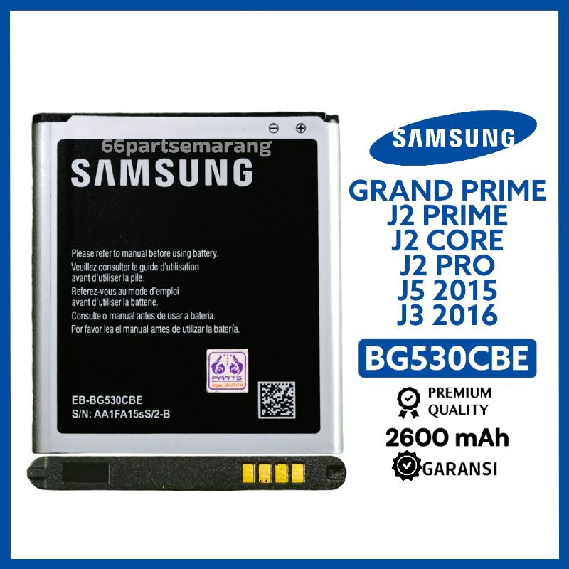 Baterai Batre Battery Samsung J2 Prime / J2 Pro / J3 16 / J5 15 New