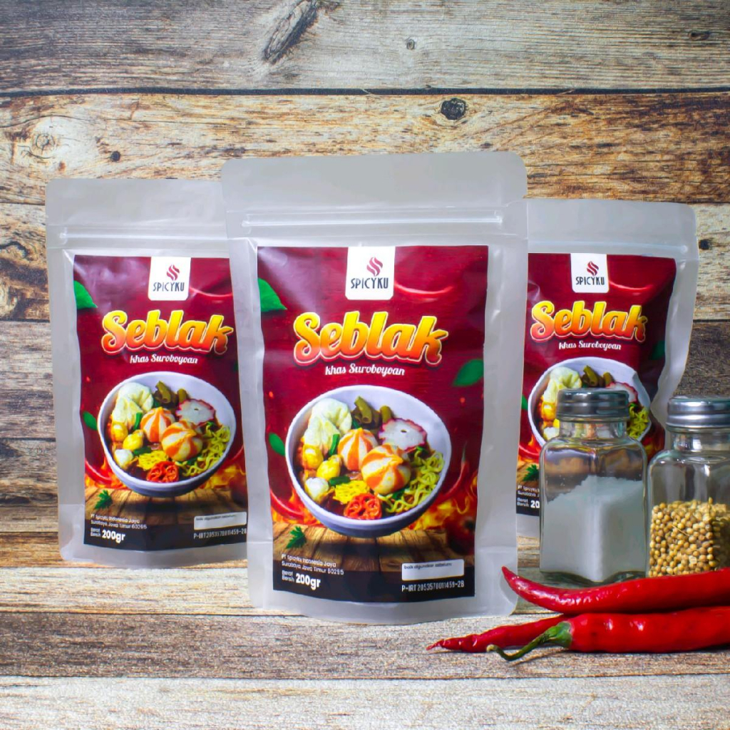 

Paket Dasa 10 Pcs Seblak Instan Rempah Pilihan Khas Suroboyo by Spicyku