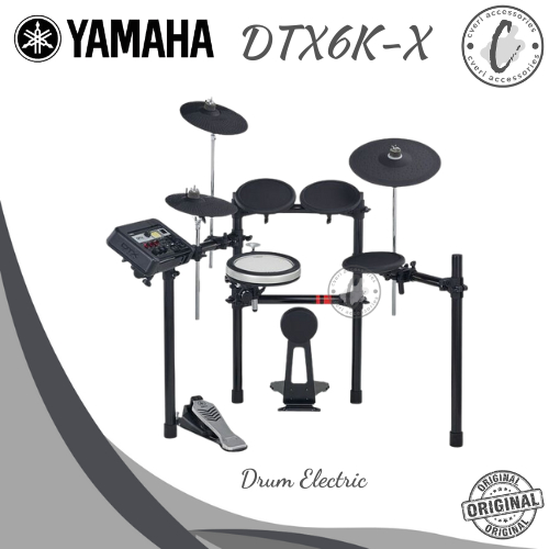 Drum Yamaha DTX6K-X Digital Drum Elektrik Original DTX-6KX DTX-6K-X