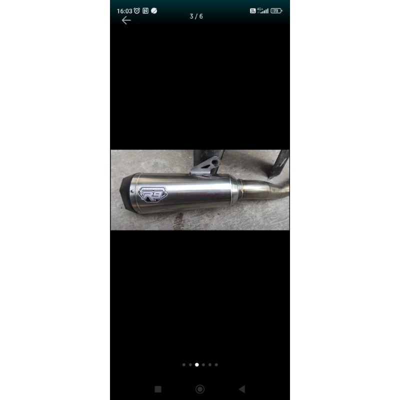 Knalpot R9 New Alpha Series