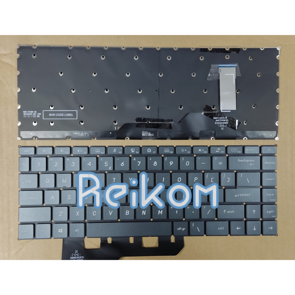 Keyboard MSI Modern 15 A10 A10m A10ras A10rbs MS-1551 MS1551