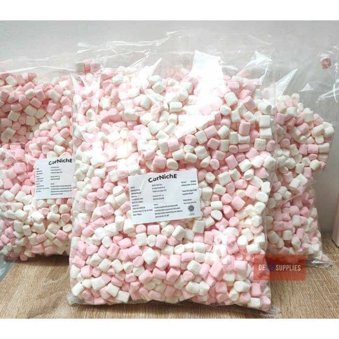 

Corniche Marshmallow Mini Pink White 1kg