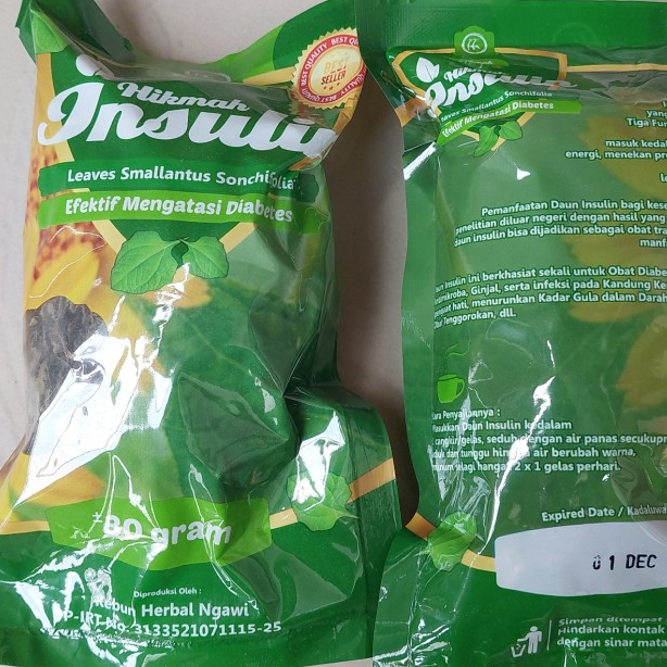 

TEH DAUN INSULIN HIKMAH TERBAIK