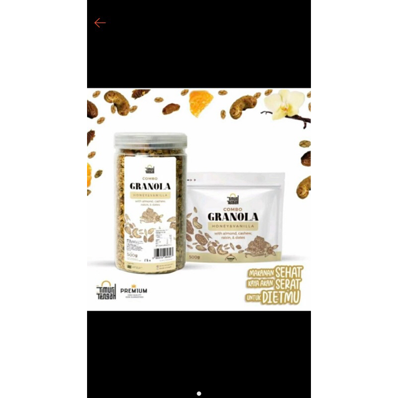 

GRANOLA VANILA HONEY