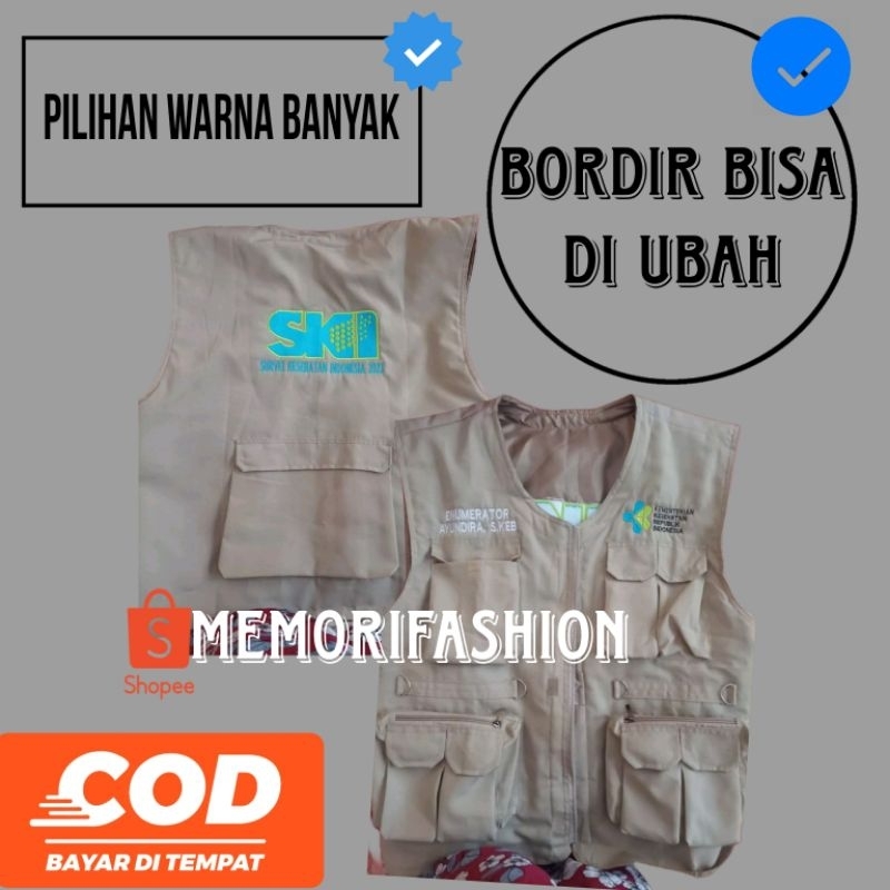 ROMPI CUSTOM BORDIR BISA SATUAN