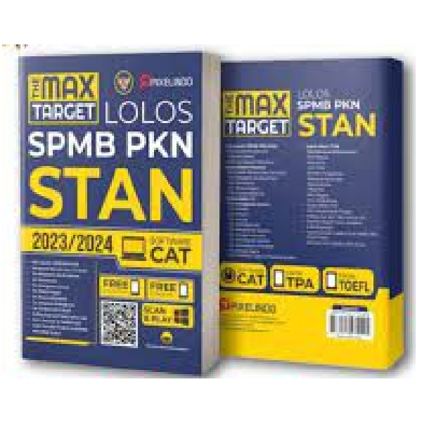 Buku The Max Target Lolos SPMB PKN STAN 2023 2024