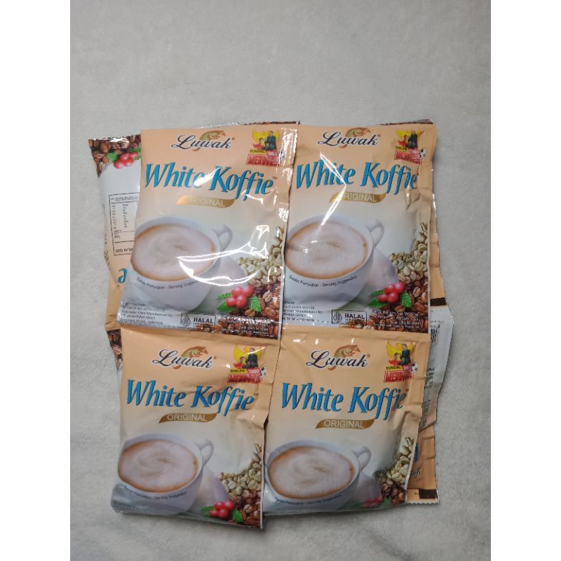 

❤️MOMMY TAJIR❤️ KOPI LUWAK WHITE COFFE 10 SACHET (1 RENCENG)