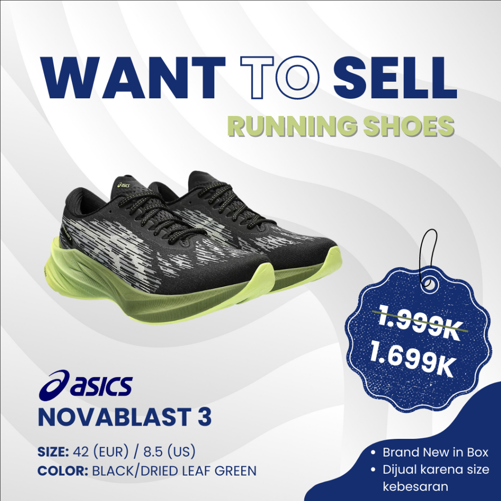 Sepatu Lari Asics Novablast 3 Men