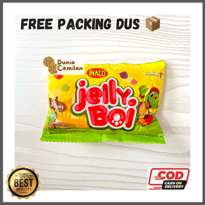 

[TERMURAH!!] Inaco Jelly Boi isi 3 pcs - Jeli Mini Enak Nikmat New