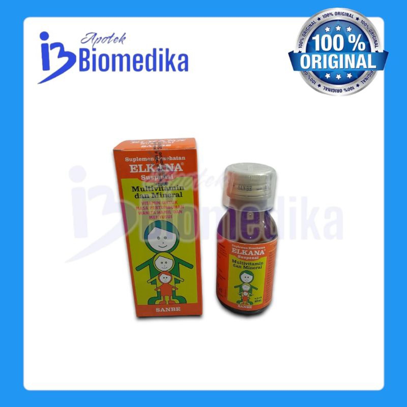 ELKANA SIRUP VITAMIN kalsium