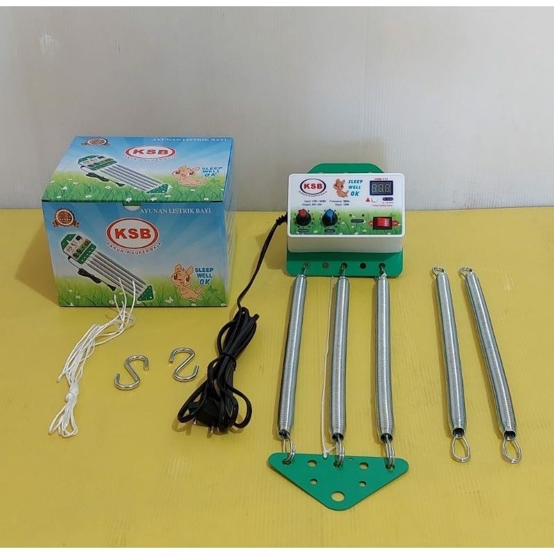 Mesin Ayunan Bayi Otomatis 5per | Ayunan Listrik