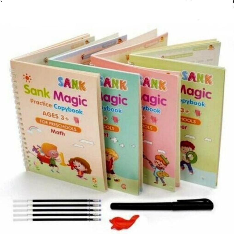 

Buku Sank Magic Isi 4 Pcs Free Pulpen Dan Penghapus