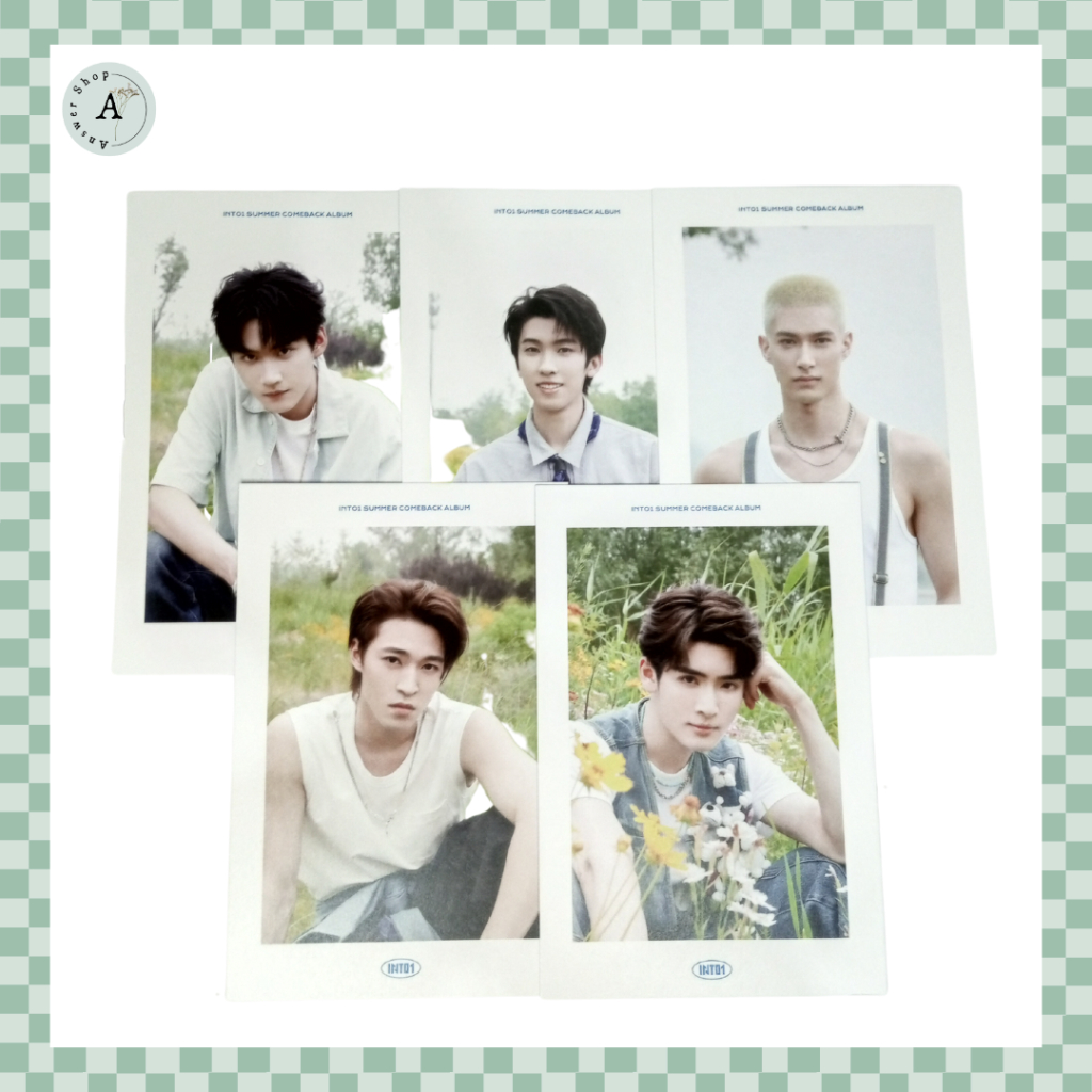 INTO1 Postcard Album 2nd INTO The Clouds Santa Rikimaru Mika Linmo Zhou Keyu