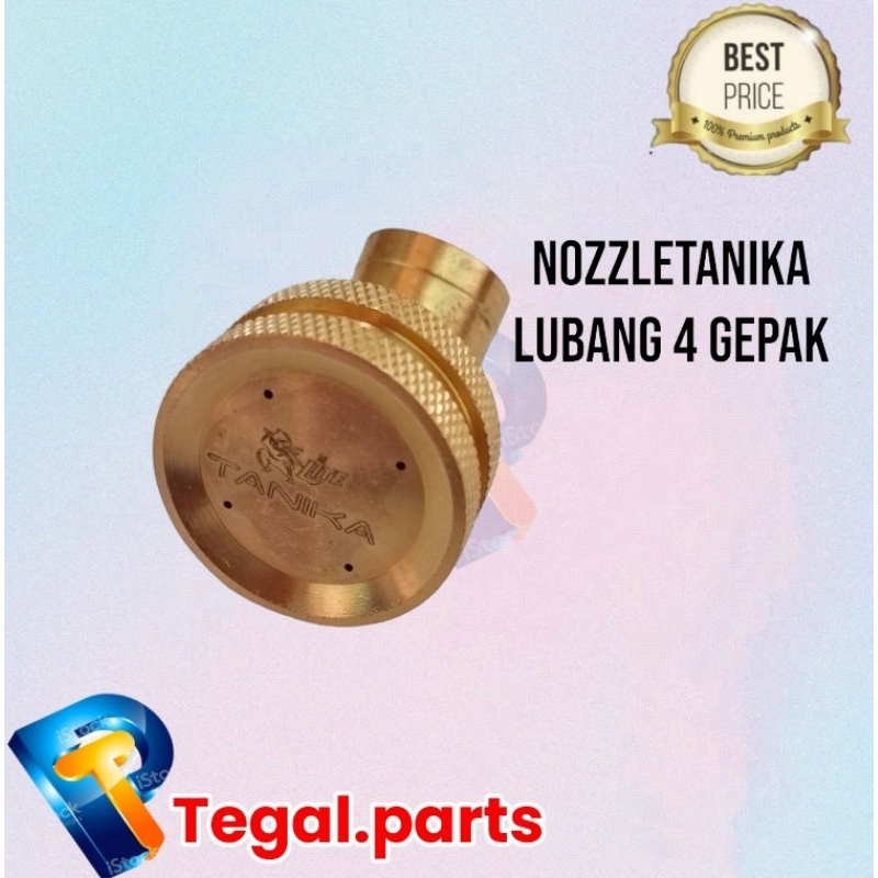 Nozzle tanika lubang 4 gepak/Spuyer tanika original