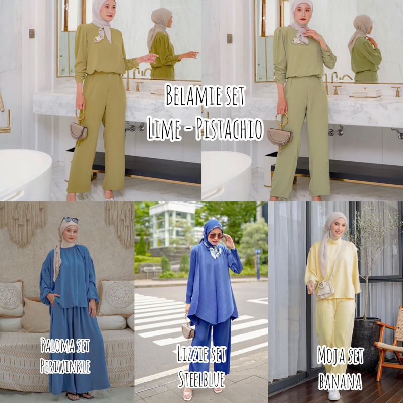 Moja Set & Paloma Set & Bellamie Set & Lizzie Set by ISH (Bisa diorder)