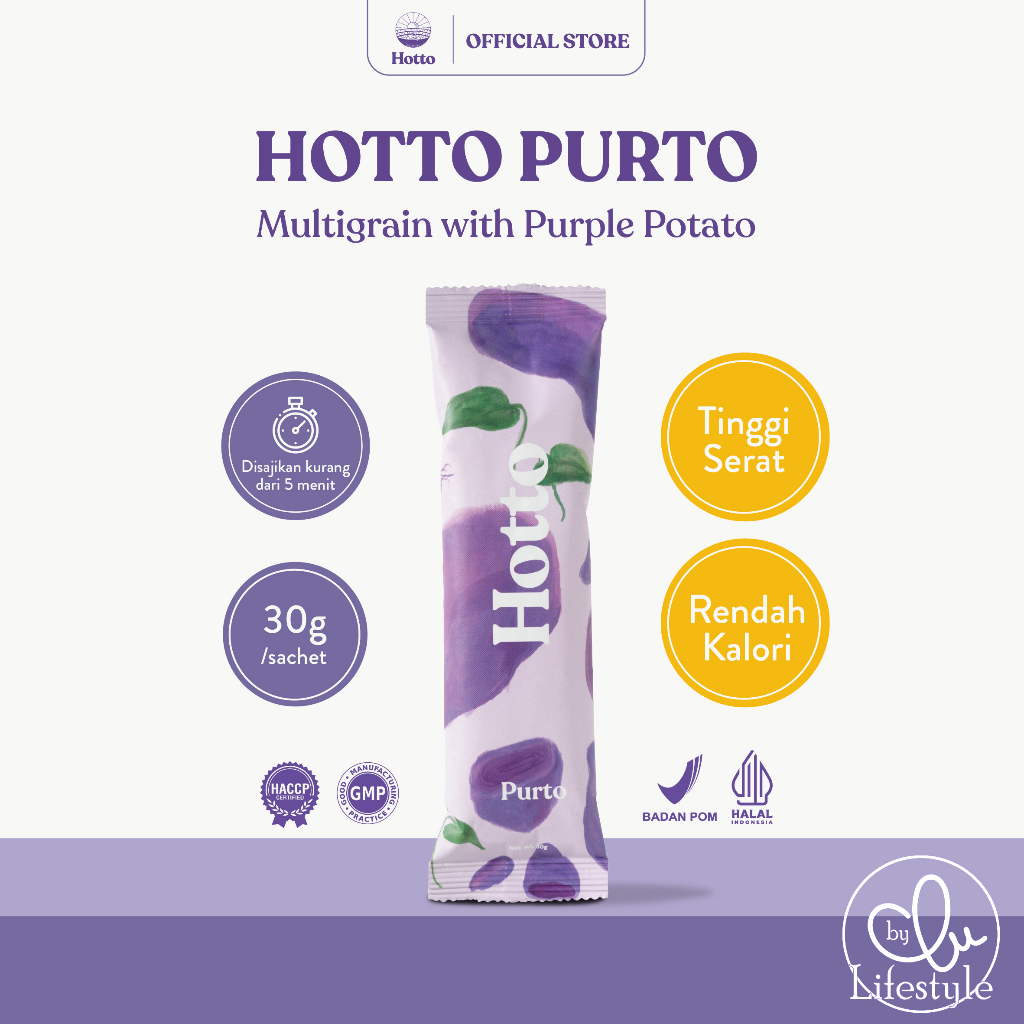 

Hotto Purto Multigrain with Purple Potato Sachets