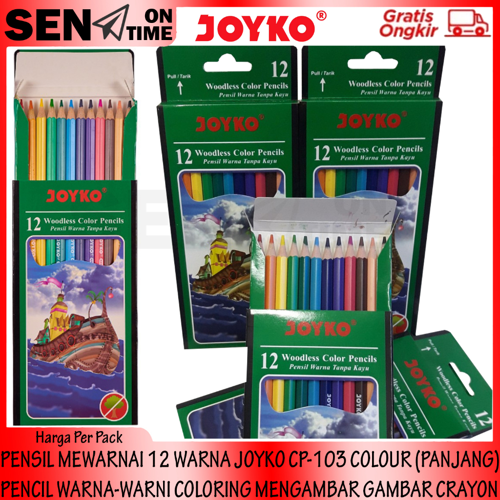 

PENSIL WARNA KAYU PANJANG JOYKO CP-103 12 COLOUR PENCILS COLOR PENCIL GAMBAR MEWARNAI 12 BESAR KECIL KELIR KLIR KRAYON KERAYON PEWARNA CRAYON OIL PASTEL WATER POTLOT TERANG CERAYON KERAYON MENGGAMBAR COLOR KOLOR KOLOUR ALAT PERLENGKAPAN