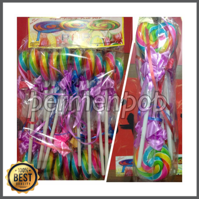 

Permen Lolipop POP pita 5cm Langsung Produsen untuk Reseller dan Pesta Berkualitas