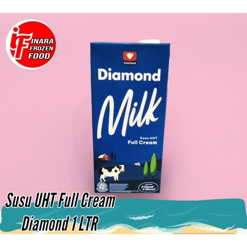 

Susu UHT Full Cream Diamond 1 ltr