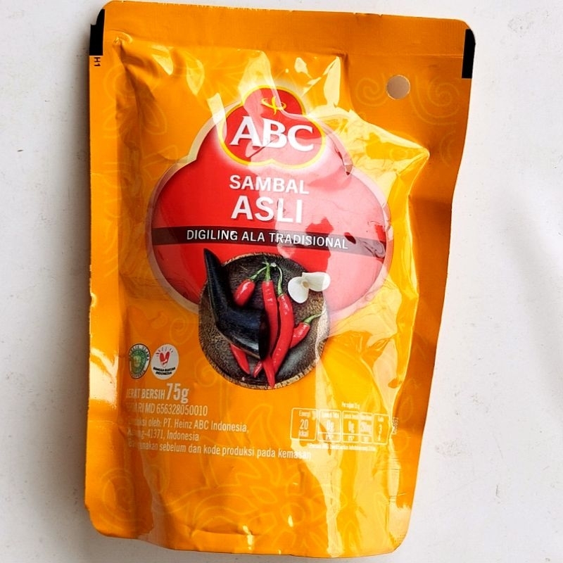 

ABC Sambal Asli Pouch 75 gr