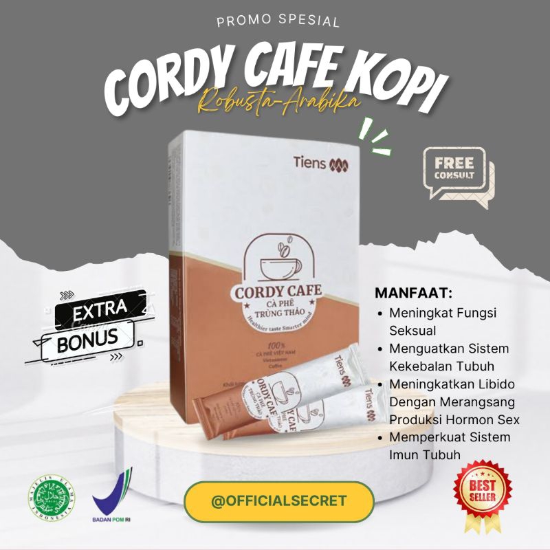 

CORDY CAFE ORIGINAL COFFE Tahan Lama Pria