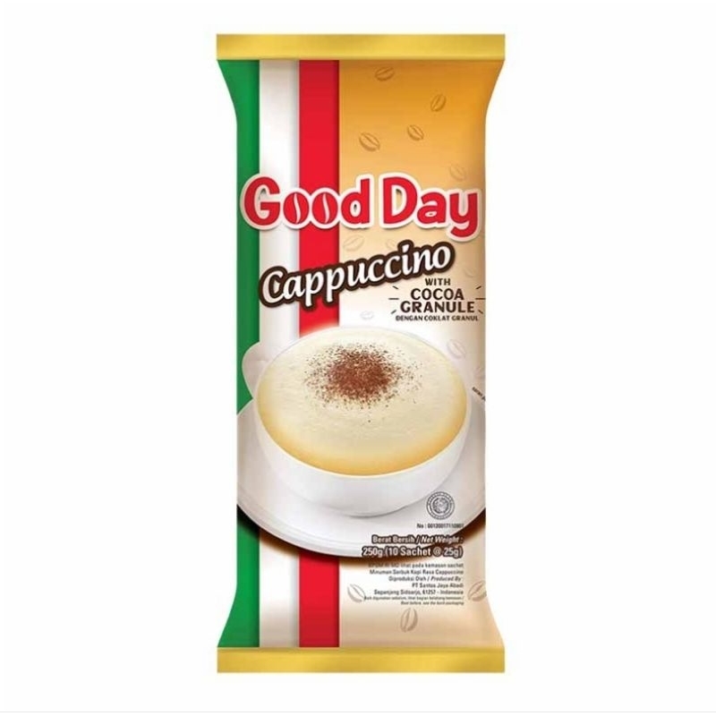 

Good Day Kopi Instant Cappuccino 10 x 25 g