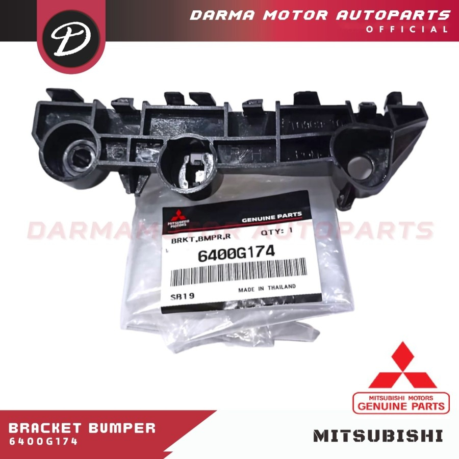 Bracket Bumper Depan All New Pajero Sport Asli 6400G173 6400G174