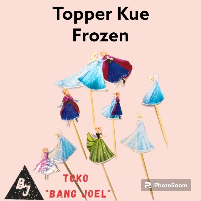 Topper Kue Karakter Kartun Anak Anak / Topper Karakter Spongebob / Little Pony / Upin Ipin / Hello K