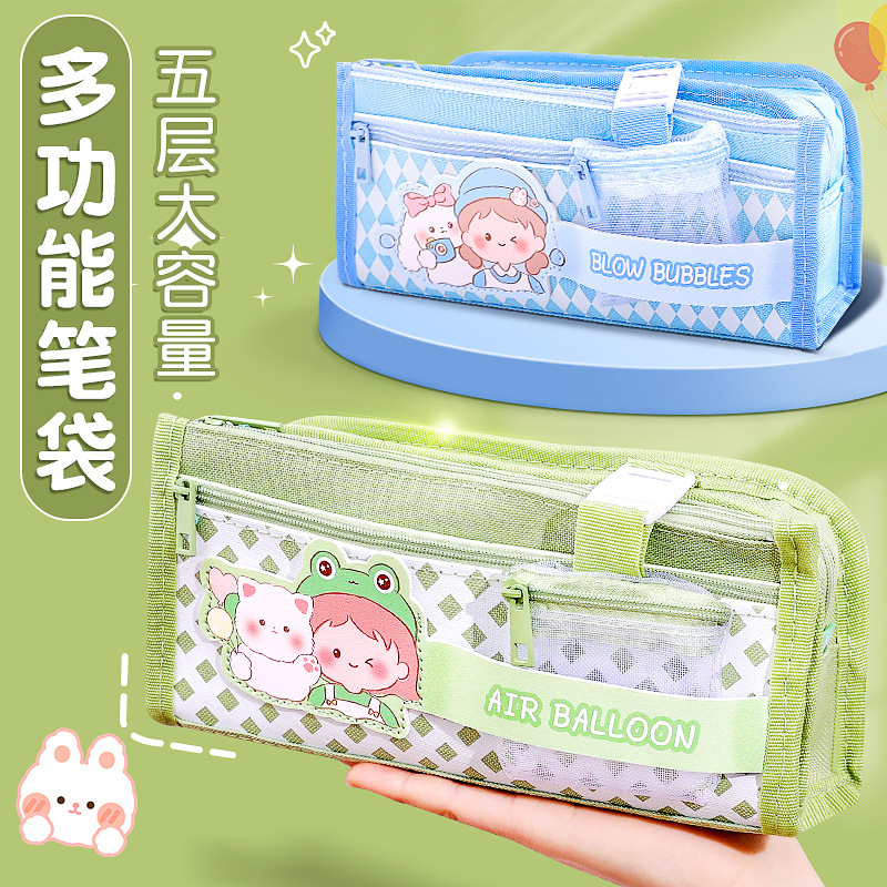 

B SALE!! Kotak pensil anak / tempat pensil lucu anak sekolah / kotak pensil 2 tingkat 3 tingkat