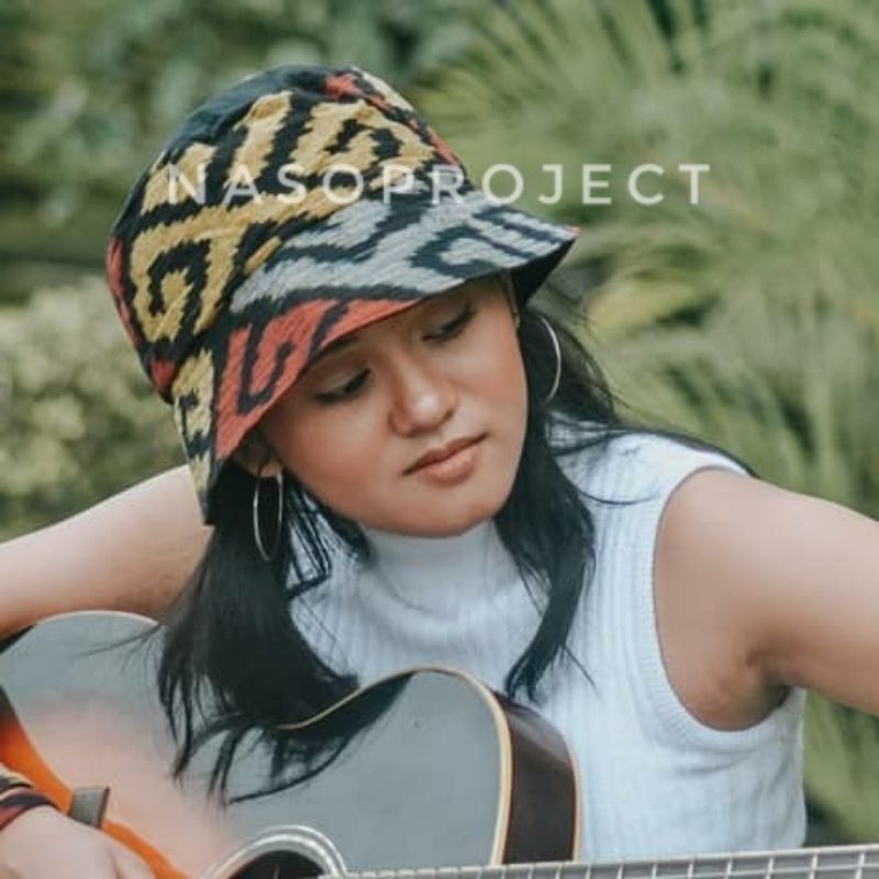 Bucket Hat Topi Tenun Etnik