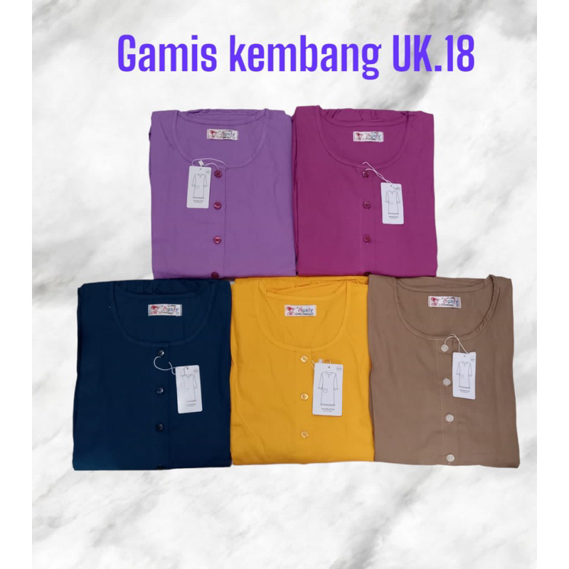 GAMIS KEMBANG UK 18 SUNLY // GAMIS SUNLY KEMBANG UK 18 STANDAR
