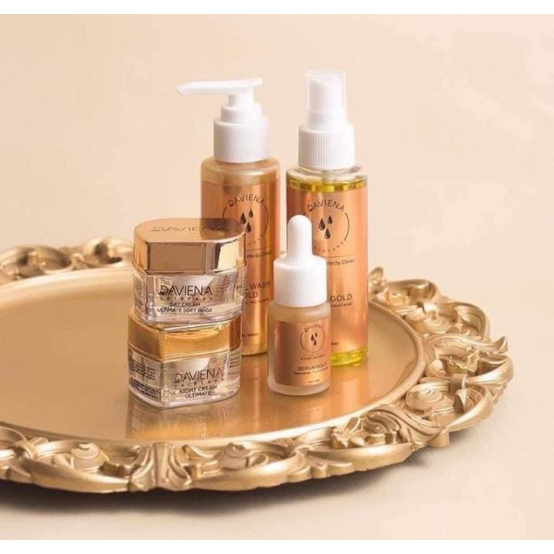 DAVIENA SKINCARE PAKET GOLD SERIES DAVIENA SKINCARE
