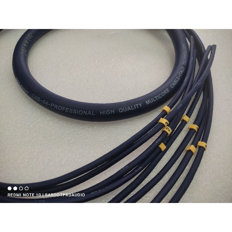 Siap Solder.. Kabel Snake isi 4 SPL Audio