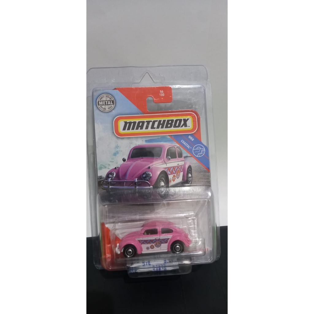 MATCHBOX 1962 VW VOLKSWAGEN BEETLE PINK