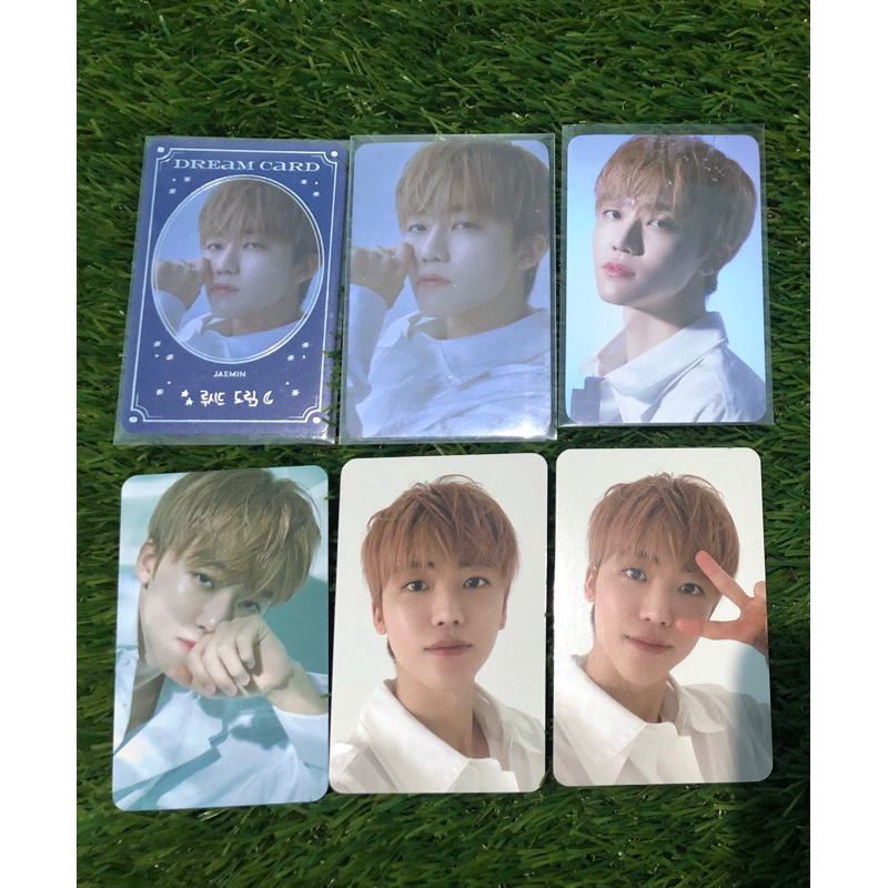 Jaemin set 6pcs starry day dream photocard nct dream soundwave star chatting lucky draw introvert is