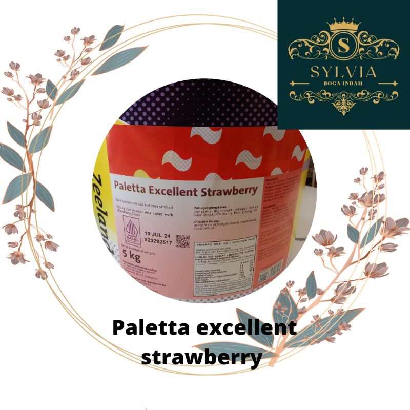 

Selai buah Paletta Strawberry 250 gr repack