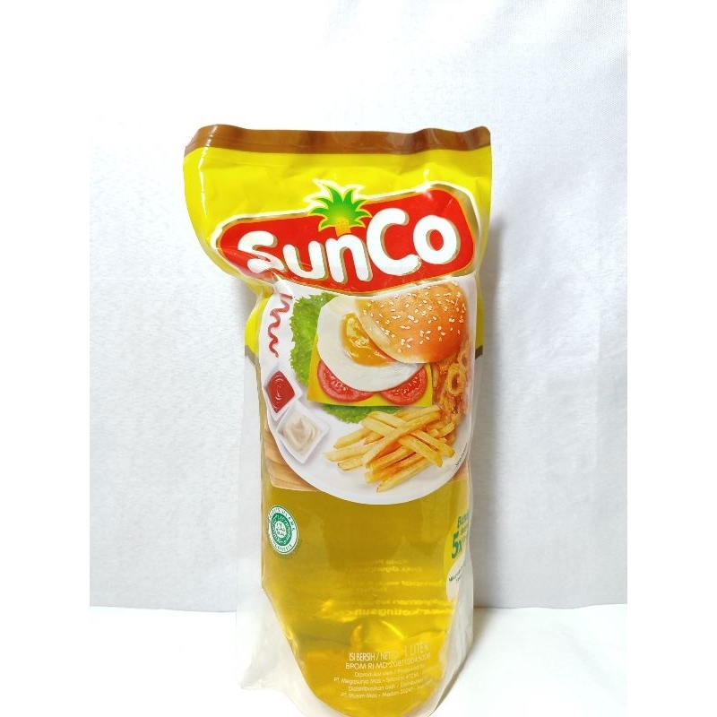 SUNCO Minyak Goreng 1 liter / minyak SANCO / Minyak goreng 1 liter / SANCO 1 LITER