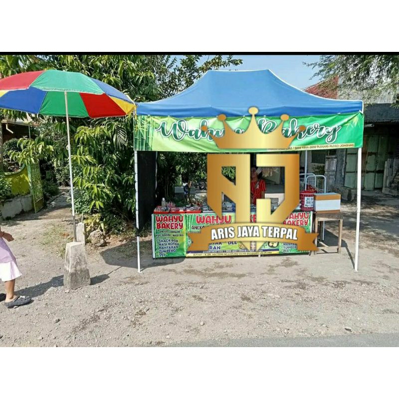 TENDA LIPAT FULL SETT TENDA DAGANG TENDA EVEN TENDA JUALAN