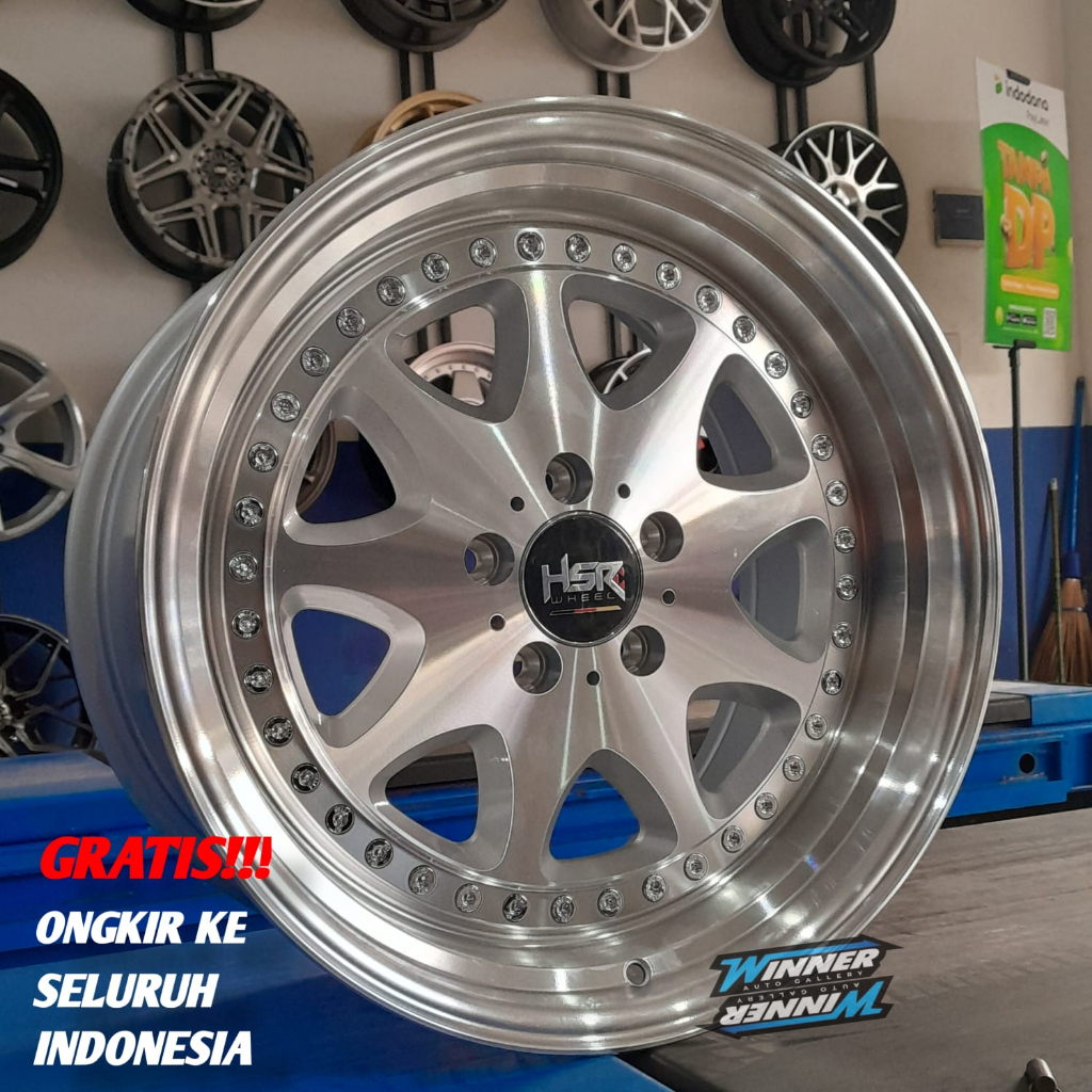 Velg Racing HSR Wheel Bavaria Ring 18 Celong - Velg Mobil Juke HR-V Xpander  Mercedes