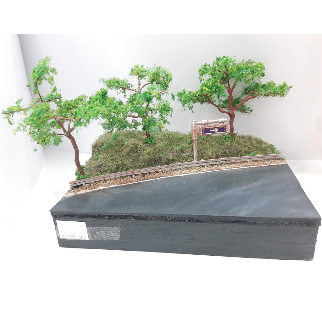Diorama Jalan Raya 1/64 / Diorama Diecast Jalan / Diorama Hotwheels