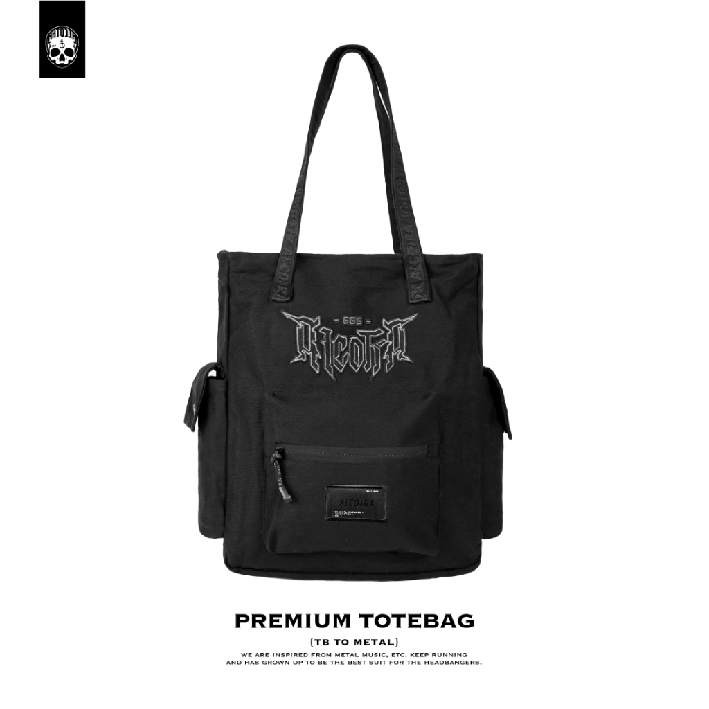 TB TO METAL // TOTE BAG THE OUTLINE MATEAL // TAS TOTEBAG ALCOTRA