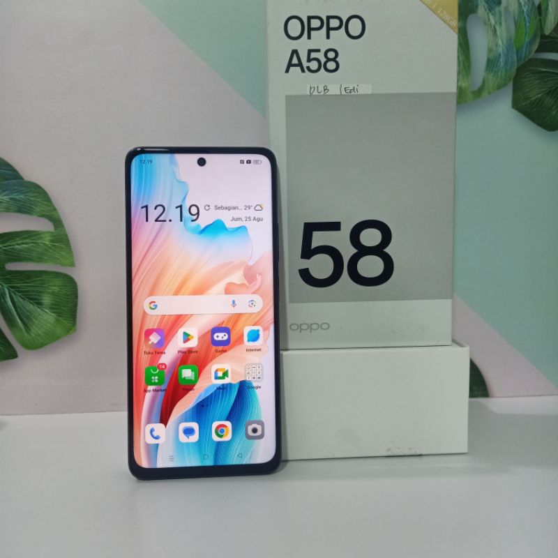 OPPO A58 6/128 dan 8/128 SECOND FULLSET