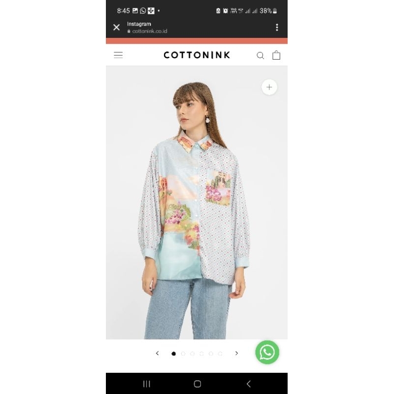 Cottonink X Nada Puspita size S