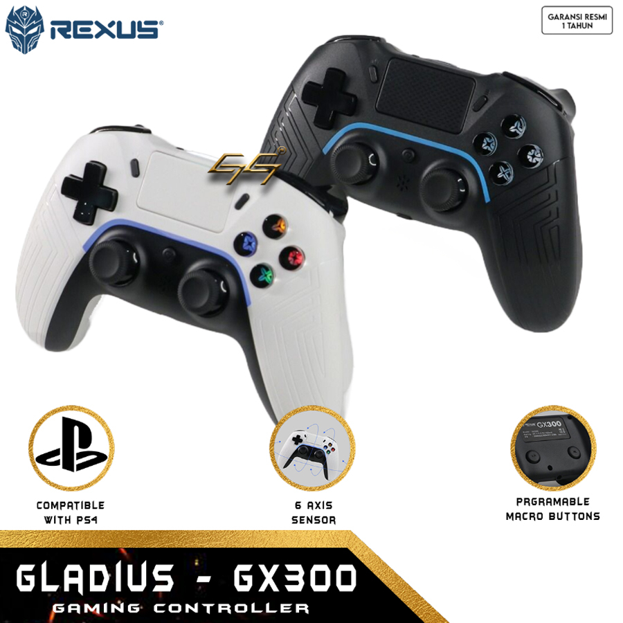 Trend - Rexus GX300 / GX-300 Gamepad Joystick Bluetooth Wireless