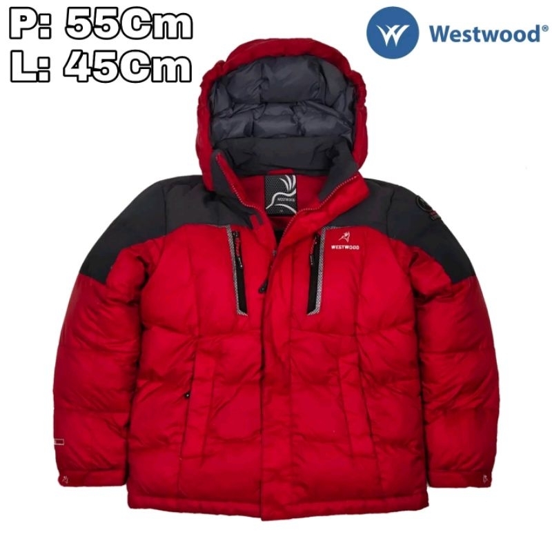 JK58 Jaket Bulang Outdoor Anak 8 Th Westwood Winter Bulu Angsa Musim Dingin Hiking Pendaki Gunung